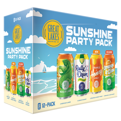 Great Lakes Sunshine Party Pack Variety 12-pack