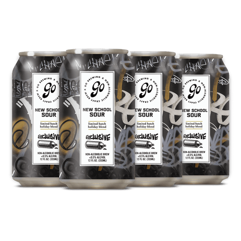Go Brewing Non-Alcoholic New School Sour: Holiday Blend 6-pack