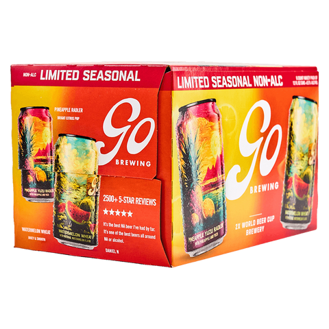 Go Brewing Non-Alcoholic Mix 6-pack