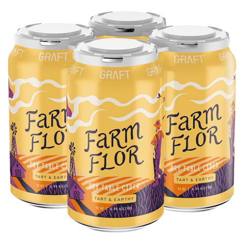 Graft Cider Farm Flor 4-pack