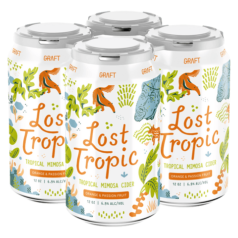 Graft Cider Lost Tropic 4-pack