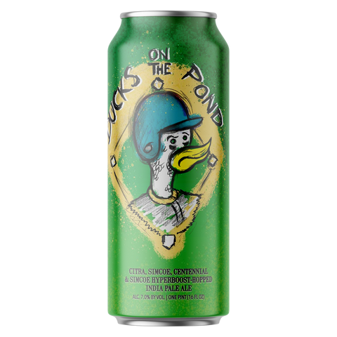 Hop Butcher Ducks on the Pond