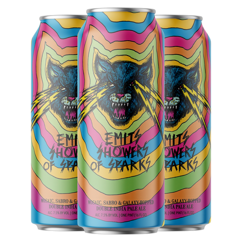 Hop Butcher Emits Showers of Sparks