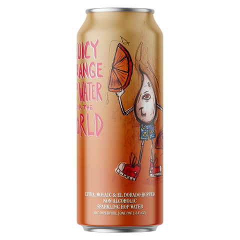 Hop Butcher Juicy Orange Hop Water for the World