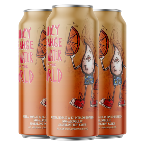 Hop Butcher Juicy Orange Hop Water for the World