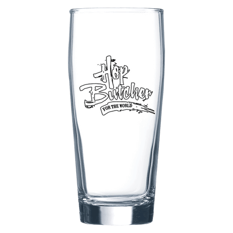 Hop Butcher Kielbasa King Willi Becher 16oz Glass