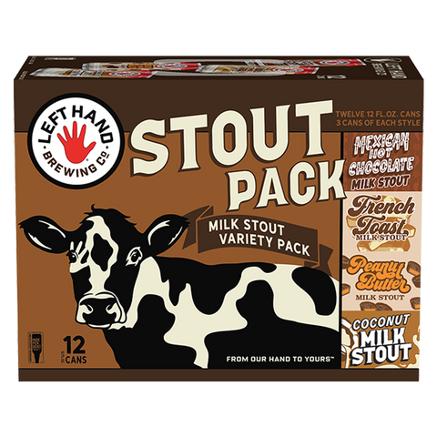 Left Hand Stout Variety Pack 12-pack