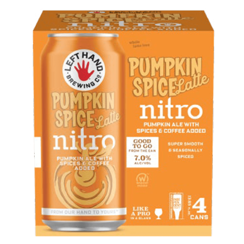 Left Hand Pumpkin Spice Latte Nitro - The Open Bottle