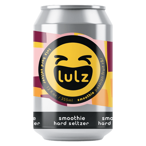 LULZ Hard Seltzer Smoothie: Passion Fruit R + R