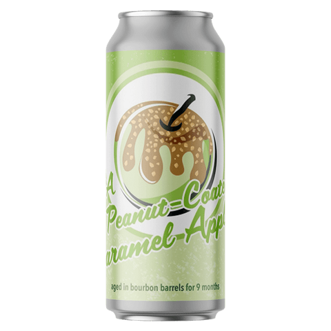 Misbeehavin Meads BBA Peanut-Coated Caramel Apple