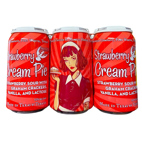 Martin House Strawberry Cream Pie