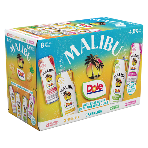 Malibu Dole Variety 8-pack