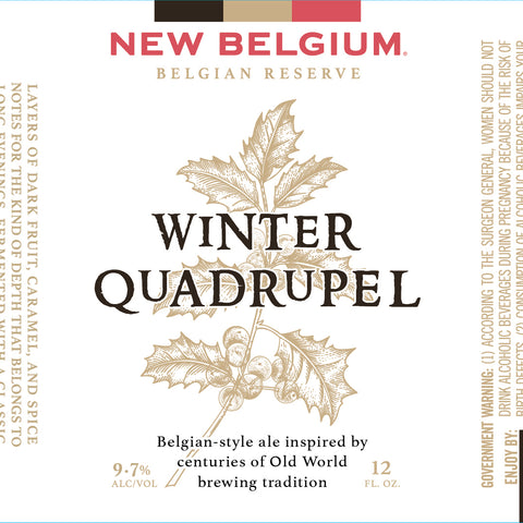 New Belgium Winter Quadrupel