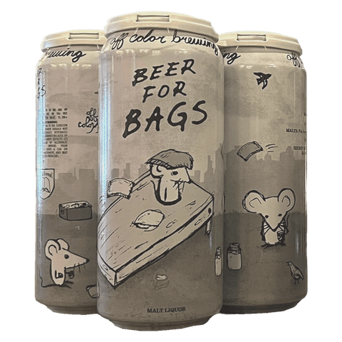Off Color Beer For Bags 4-pack