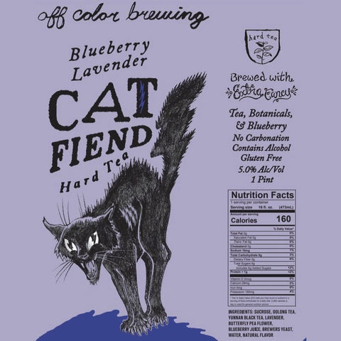 Off Color Blueberry Lavender Cat Fiend