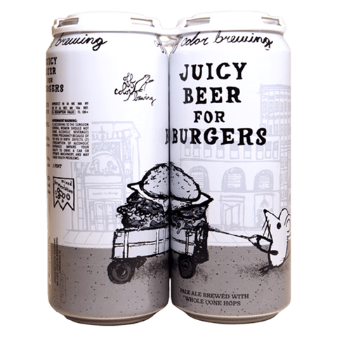 Off Color Juicy Beer for Burgers