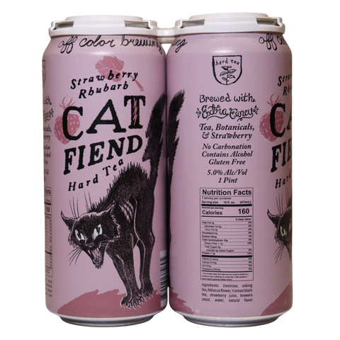 Off Color Strawberry Rhubarb Cat Fiend