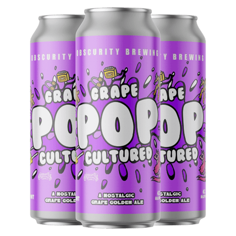 Obscurity Grape Pop Cultured 4-pack