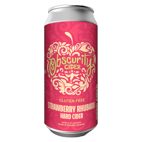 Obscurity Strawberry Rhubarb Hard Cider