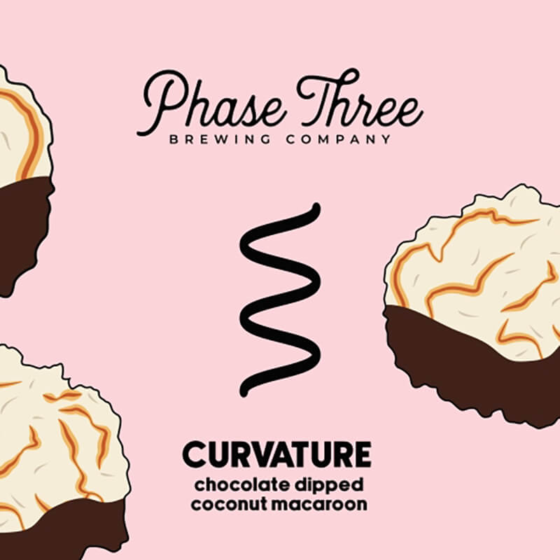 Phase Three Curvature: Chocolate-Dipped Coconut Macaroon - The Open Bottle