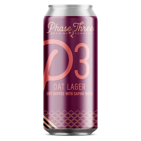 Phase Three p3 Oat Lager