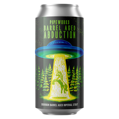 Pipeworks Barrel Aged Abduction 16oz can