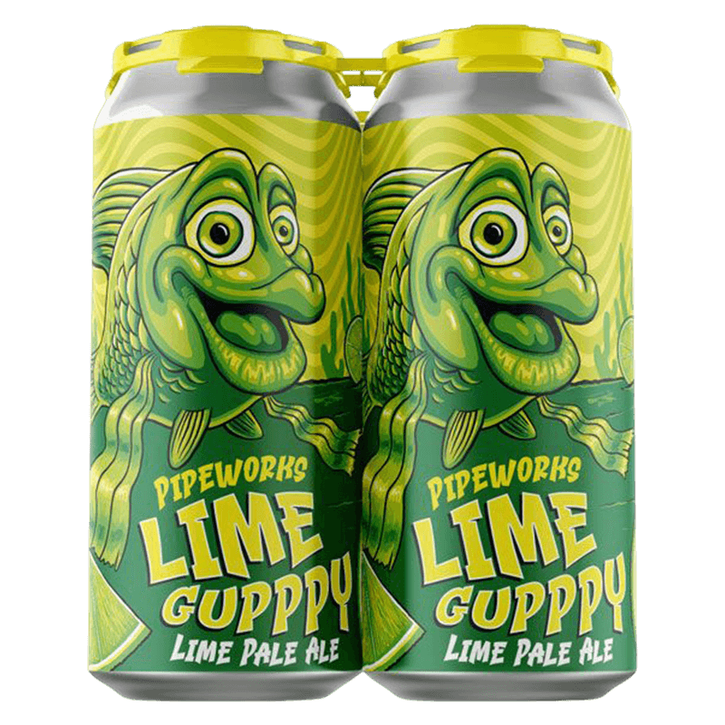 Pipeworks Lime Guppy - The Open Bottle