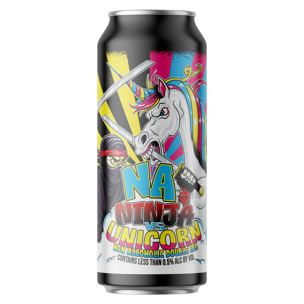 Pipeworks Non-Alcoholic Ninja vs Unicorn – The Open Bottle
