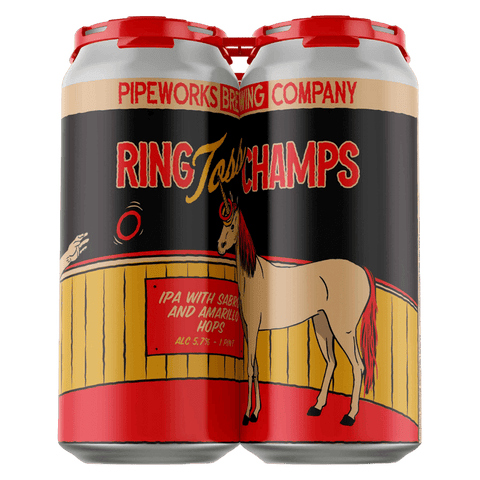 Pipeworks Ring Toss Champs 4-pack