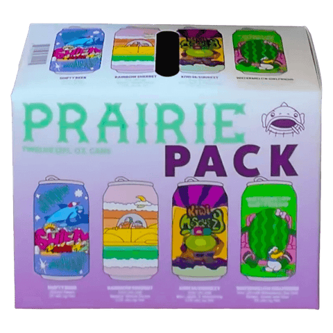 Prairie Pack (Shifty, Kiwi McSqueey, Watermelon Girlfriend, Rainbow Sherbet) 12-pack