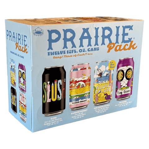 Prairie Pack (Pink Guava, Rainbow Sherbet, Slush, Tiny Esses) 12-pack