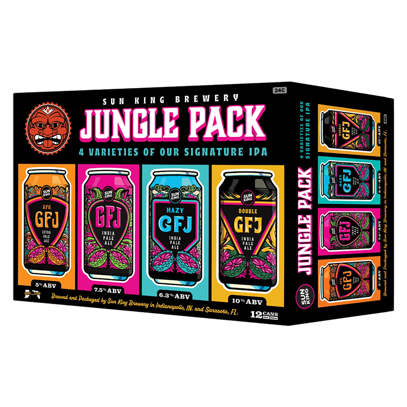 Sun King GFJ Jungle Variety 12-pack - The Open Bottle