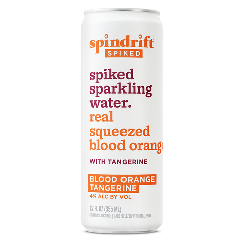 Spindrift Spiked Blood Orange Sparkling Water