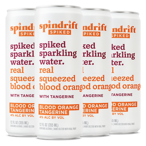 Spindrift Spiked Blood Orange Sparkling Water