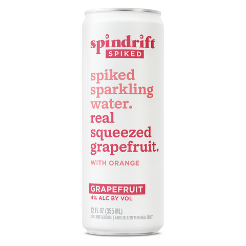 Spindrift Spiked Grapefruit Sparkling Water