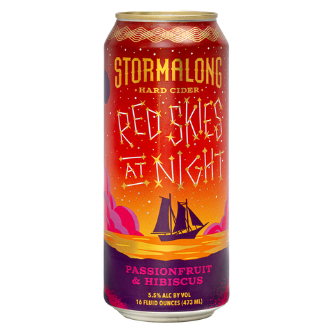 Stormalong Red Skies at Night