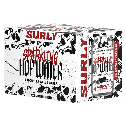 Surly Axe Man Inspired Sparkling Hop Water