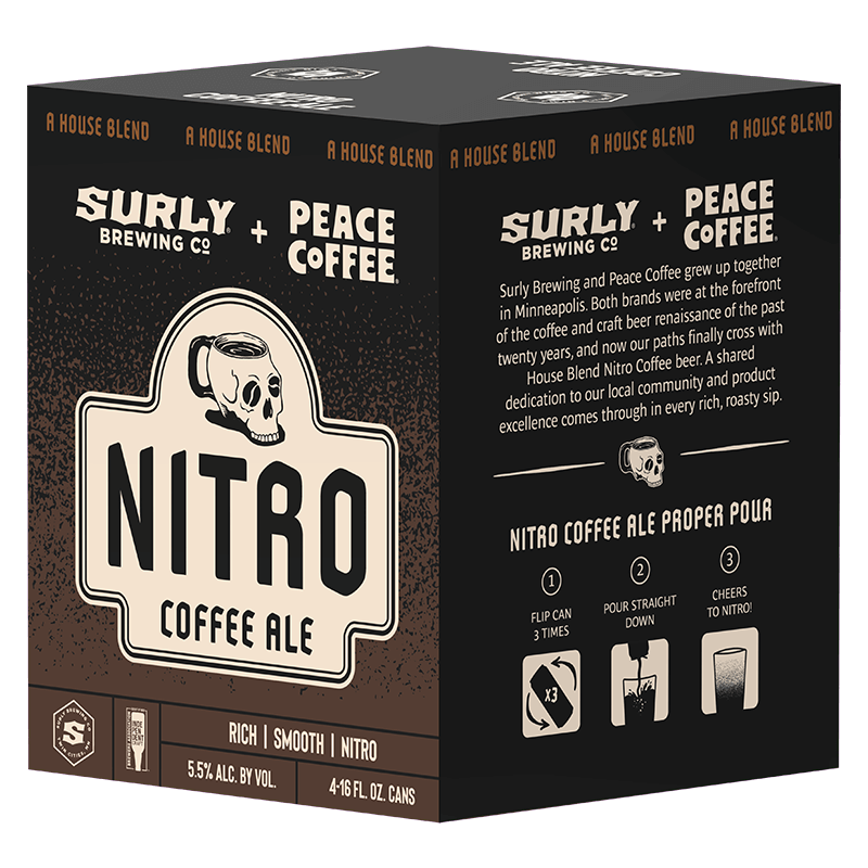 Surly Nitro Coffee Ale - The Open Bottle