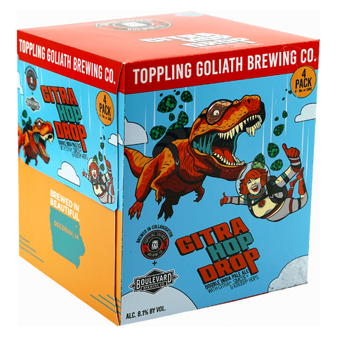 Toppling Goliath & Boulevard Citra Hop Drop