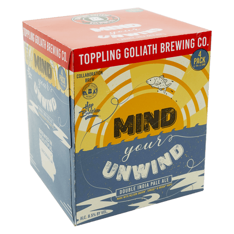 Toppling Goliath & Hop Butcher Mind Your Unwind