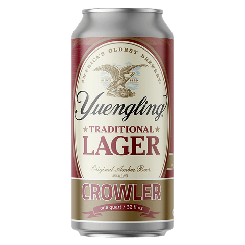 Yuengling Traditional Lager 32oz Crowler