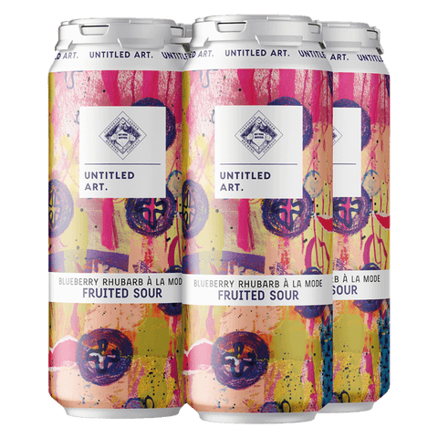 Untitled Art Blueberry Rhubarb a La Mode Fruited Sour 4-pack