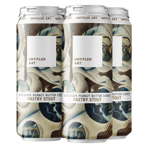 Untitled Art Chocolate Peanut Butter Cookie Pastry Stout 4-pack