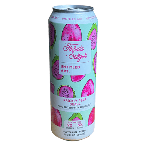 Untitled Art Florida Seltzer Prickly Pear Guava
