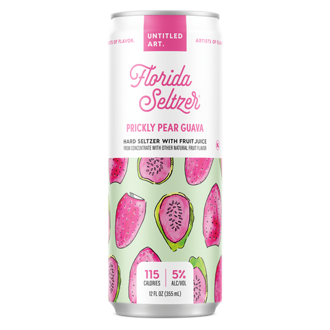 Untitled Art Florida Seltzer Prickly Pear Guava
