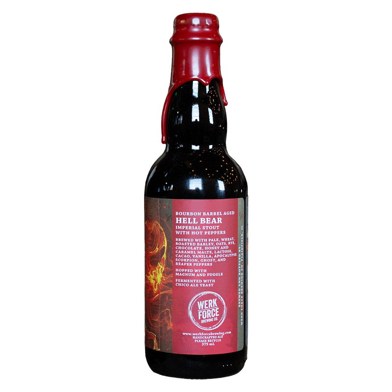 Werk Force Bourbon Barrel Aged Hell Bear 375ml - The Open Bottle