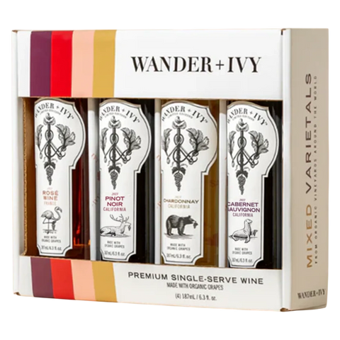 Wander + Ivy Mixed Varietal Gift Set 4-pack