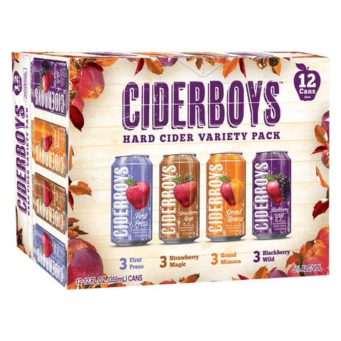 Ciderboys Cider Variety 12-pack