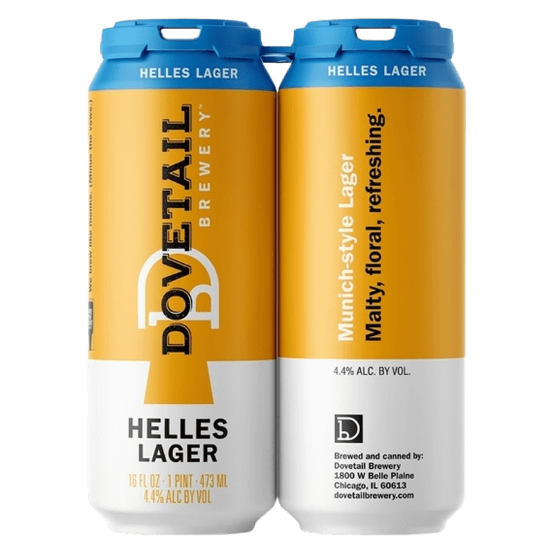 Dovetail Helles - The Open Bottle