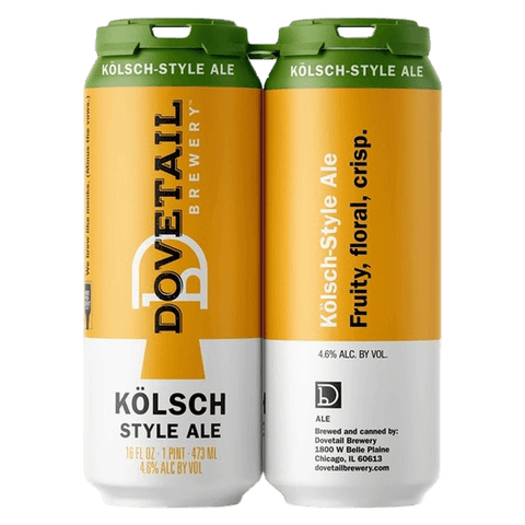 Dovetail Kolsch 4-pack